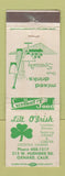 Matchbook Cover - Lilt O'Irish Restaurant Oxnard CA