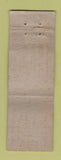 Matchbook Cover - Carl Weissenberger Chevrolet Toledo OH MERCHANTS WORN