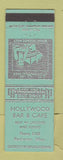 Matchbook Cover - Hollywood Bar Cafe Rochester MN