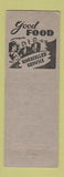 Matchbook Cover - Hotel Martin Dining Room Rochester MN WEAR