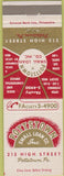 Matchbook Cover - Pottstown Small Loan Pottstown PA