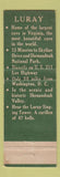 Matchbook Cover - Luray Caverns VA Singing Tower