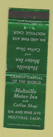 Matchbook Cover - Holtville Motor Inn CA