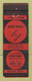 Matchbook Cover - Steak Shop Royal Cab Taxi Winona MN WEAR