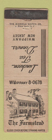 Matchbook Cover - The Farmstead Restaurant Whippany NJ WEAR
