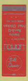 Matchbook Cover - Bill Owens Steaks BBQ Webb City MO