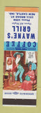 Matchbook Cover - Wayne's Grill New Castle IN hillbilly