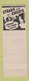 Matchbook Cover - Wayne's Grill New Castle IN hillbilly