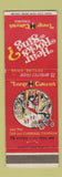 Matchbook Cover - Luray Caverns VA Car Museum