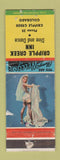 Matchbook Cover - Cripple Creek Inn Colorado pinup WORN