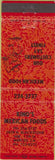 Matchbook Cover - Kino's Mexican Food Merced CA red