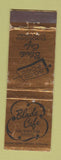 Matchbook Cover - Blade Cafe Cincinnati OH