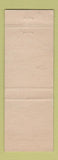 Matchbook Cover - Roundup Cafe Simla Colorado