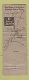 Matchbook Cover - Luray Caverns VA Rocks Really Sing