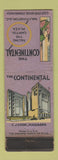 Matchbook Cover - Continental Hotel Washington DC WEAR