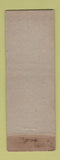 Matchbook Cover - Continental Hotel Washington DC WEAR