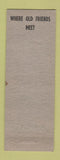 Matchbook Cover - Merchants Tap Room Coffee Shop Winona MN ADVANCE