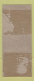 Matchbook Cover - Anchor Service oil gas Flint MI hillbilly BOBTAIL