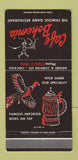 Matchbook Cover - Cafe Bohemia Chicago IL 30 Strike