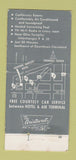 Matchbook Cover - Hopkins Airport Hotel Cleveland OH 30 Strike