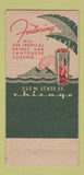Matchbook Cover - Shangri La Restaurant Chicago IL 30 Strike