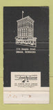 Matchbook Cover - Omaha Athletic Club NE 30 Strike