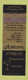 Matchbook Cover - Starlite Grecian Room Parma Heights OH WEAR
