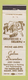 Matchbook Cover - Galion Decorators OH paint