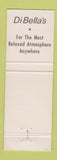 Matchbook Cover - Di Bella's Granada Inn Galion OH