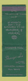 Matchbook Cover - Shangri La Motel Tuscaloosa AL