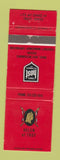Matchbook Cover - Helen of Troy Travel Host Restaurants Troy OH