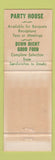 Matchbook Cover - Highlander Restaurant Lake Wales FL