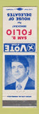 Matchbook Cover - Cedar Motel Sedona AZ WORN