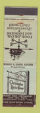 Matchbook Cover - Clemson House SC hotel