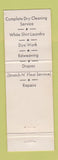 Matchbook Cover - Bob's Cleaners Galion OH