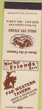 Matchbook Cover - Far Western Tavern Guadalupe CA