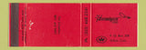 Matchbook Cover - Ptarmigan Lodge Dillon Colorado