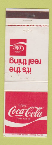 Matchbook Cover - Coca Cola Soda