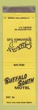 Matchbook Cover - Buffalo South Motel Blasdell NY