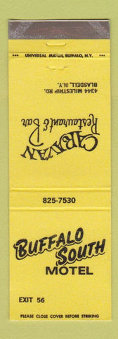 Matchbook Cover - Buffalo South Motel Blasdell NY
