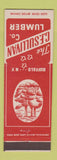 Matchbook Cover - CF Sullivan Lumber Buffalo NY