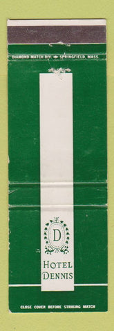 Matchbook Cover - Hotel Dennis Atlantic City NJ WEAR