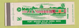 Matchbook Cover - Fort Bragg NCO Open Mess NC Full Length
