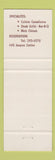 Matchbook Cover - Cafe Canadien Farnham QC Full Length