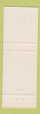 Matchbook Cover - Hotel Mont Valin Chicoutimi QC  Full Length