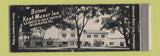 Matchbook Cover - Boines' Kent Manor Inn Wilmington DE WEAR Full Length