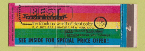 Matchbook Cover - Best Photo Service Syracuse NY WEAR Full Length