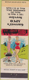 Matchbook Cover - Garrett APCO Kingfisher OK hillbilly