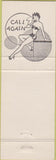 Matchbook Cover - Cantu's Monte Carlo Cafe Marysville CA