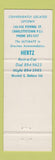 Matchbook Cover - Islander Motor Lodge Charlottetown PEI PE Full Length